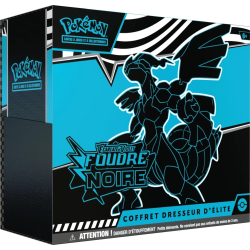 Pokémon : Coffret Dresseur d'Elite Foudre Noire (Precommande)