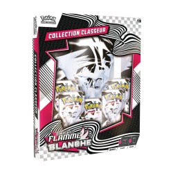 Pokémon : Portfolio(A4) + 5 boosters Flamme Blanche