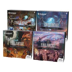 Magic the Gathering Final Fantasy présentoir boîtes scéniques (lot de 4) *ANGLAIS*