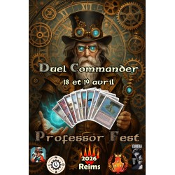 Compétitif CR Champagne Ardennes Magic DUEL COMMANDER - 9h - Professor Fest