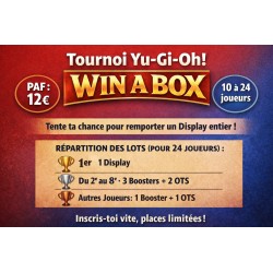 Inscriptions WIN A BOX - Samedi 7 février - 13h30