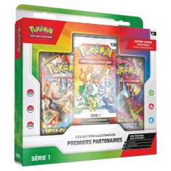 Pokémon : Coffret Pokémon Collection Illustration Premiers Partenaires Série 1