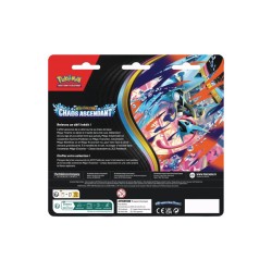 Pokémon - Tripack 3 Boosters ME04 Chaos Ascendant (Reptincel)