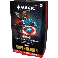 Magic - Deck Commander Vengeurs, rassemblement - Marvel Super Heroes - Français