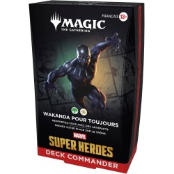 Magic - Deck Commander Wakanda pour toujours - Marvel Super Heroes - Français