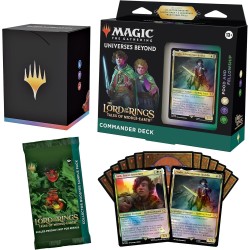 Magic the Gathering The Lord of the Rings: Tales of Middle-earth Frodo, Adventurous Hobbit decks Commander *ANGLAIS*