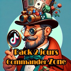 Pack 2 jours Commander Zone - Professor Fest